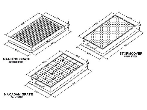 Grates 800 X 500