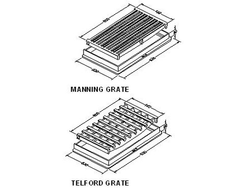 Grates 600 X 300